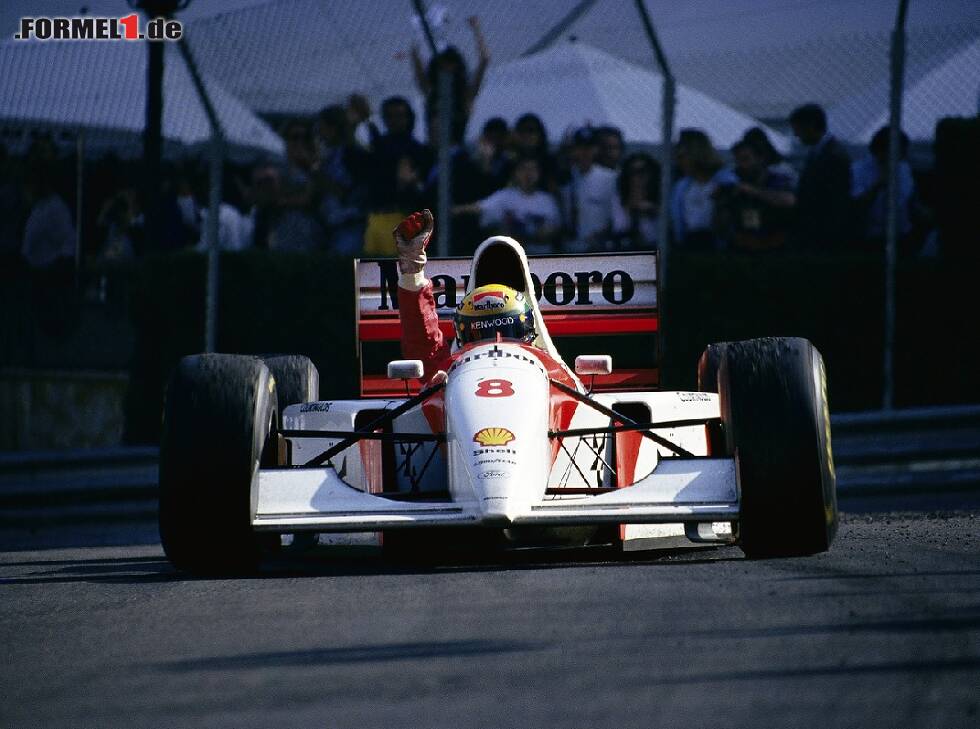 Foto zur News: Ayrton Senna, McLaren