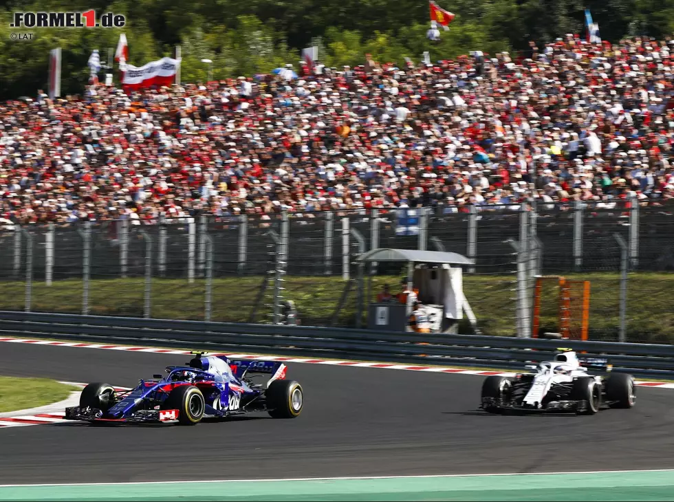 Pierre Gasly, Sergei Sirotkin Foto zur News: Pierre Gasly, Sergei Sirotkin