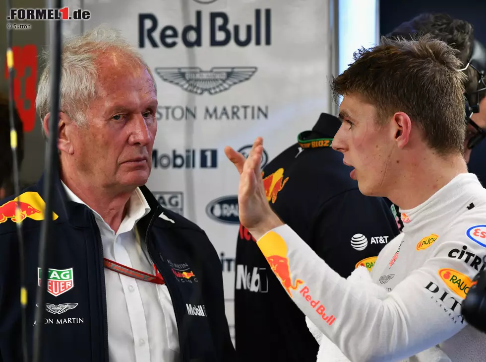 Foto zur News: Helmut Marko, Max Verstappen