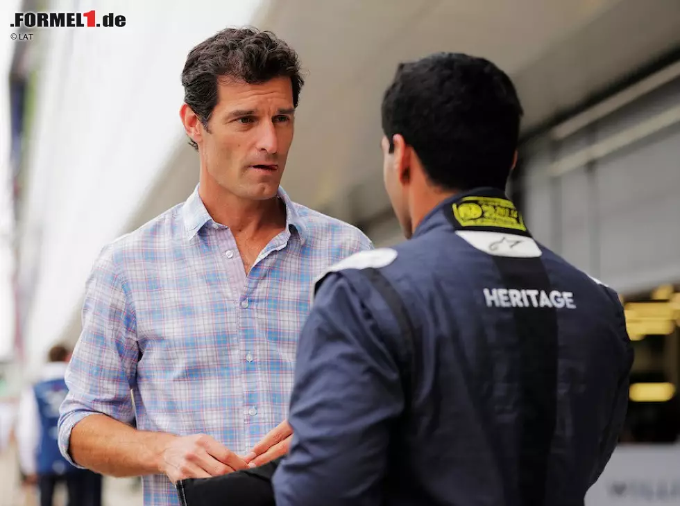 Foto zur News: Mark Webber, Karun Chandhok