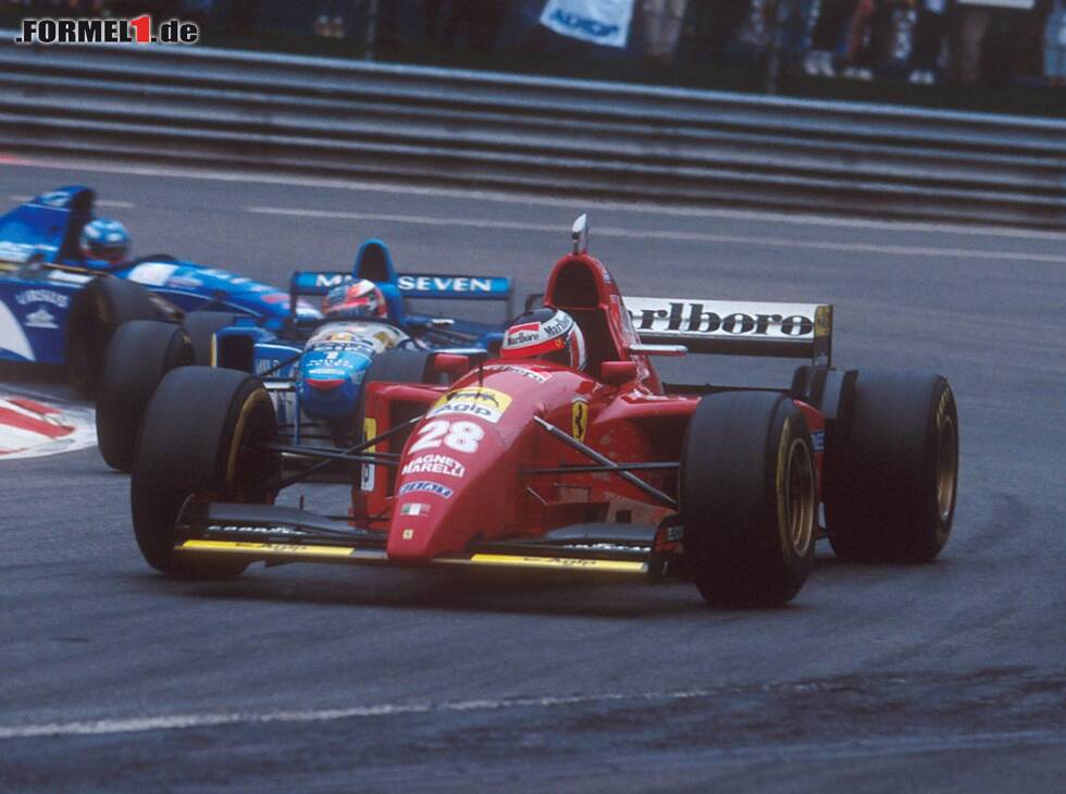 Foto zur News: Gerhard Berger, Michael Schumacher
