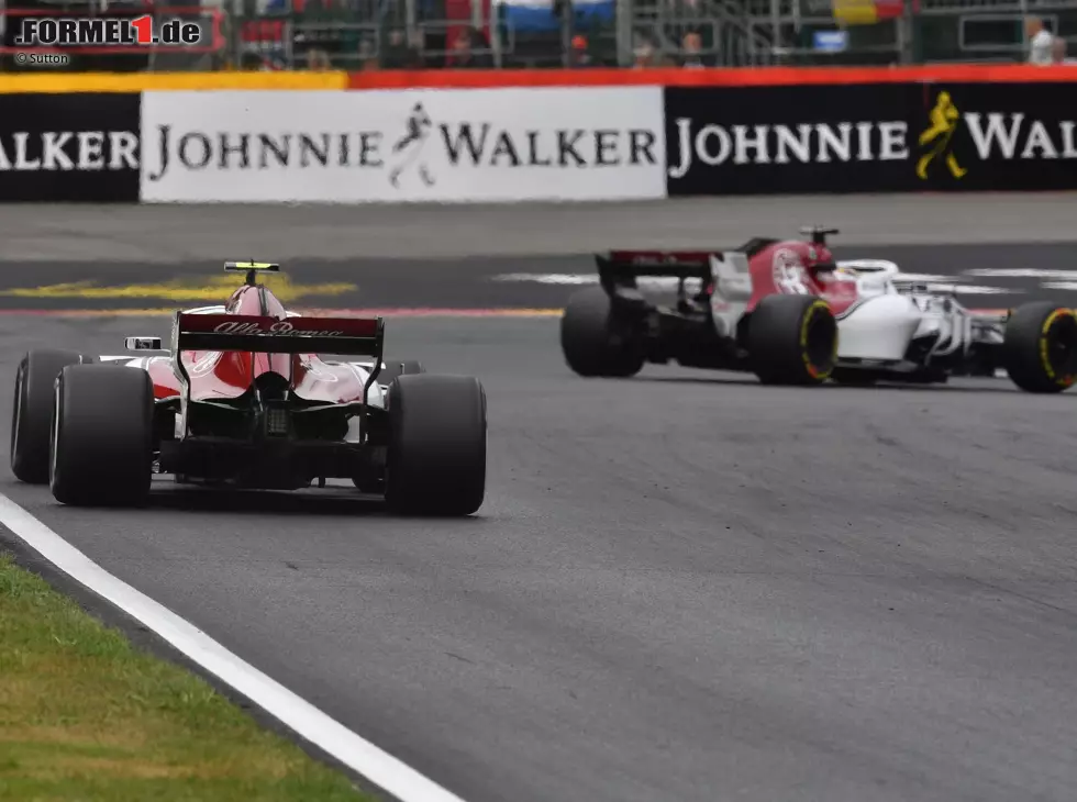 Foto zur News: Charles Leclerc, Marcus Ericsson