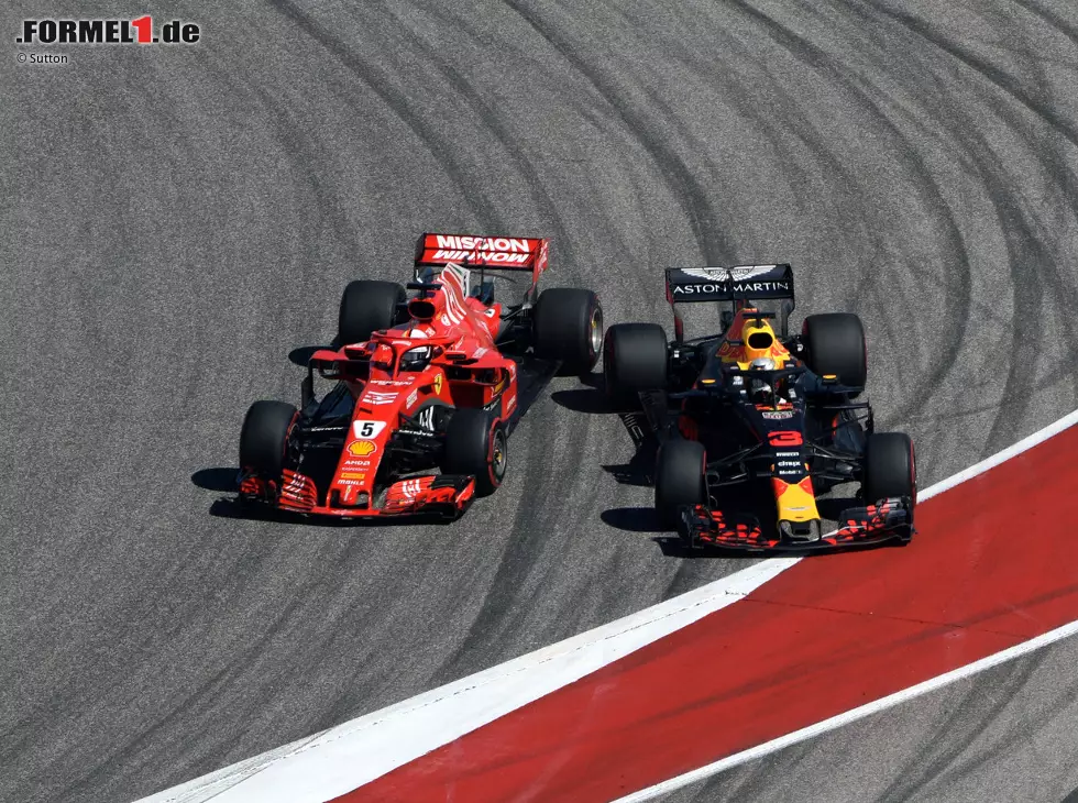 Foto zur News: Sebastian Vettel, Daniel Ricciardo
