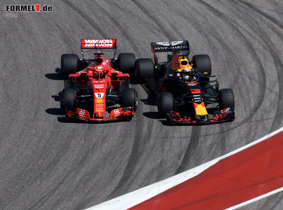 Foto zur News: Sebastian Vettel, Daniel Ricciardo