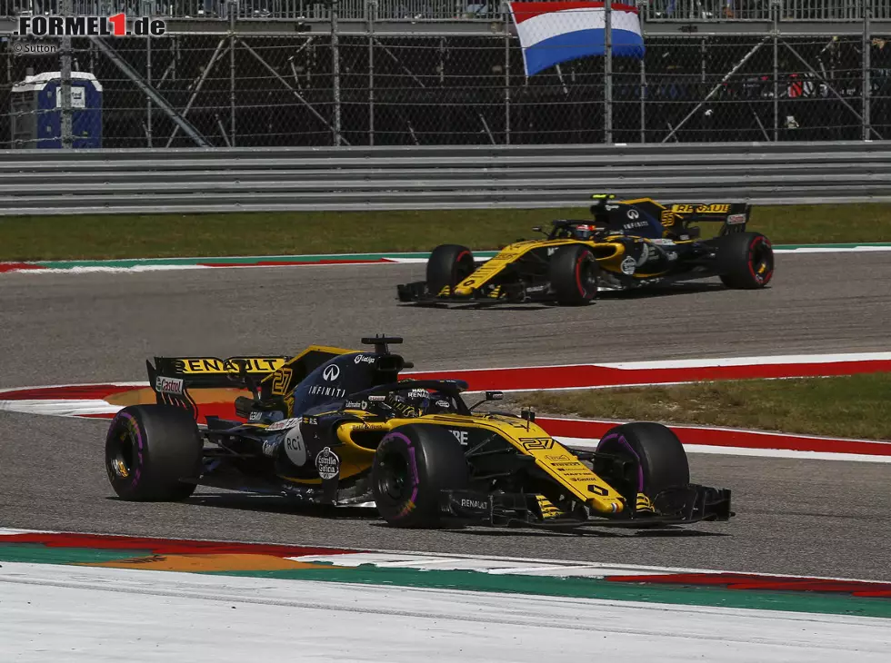 Foto zur News: Nico Hülkenberg, Carlos Sainz
