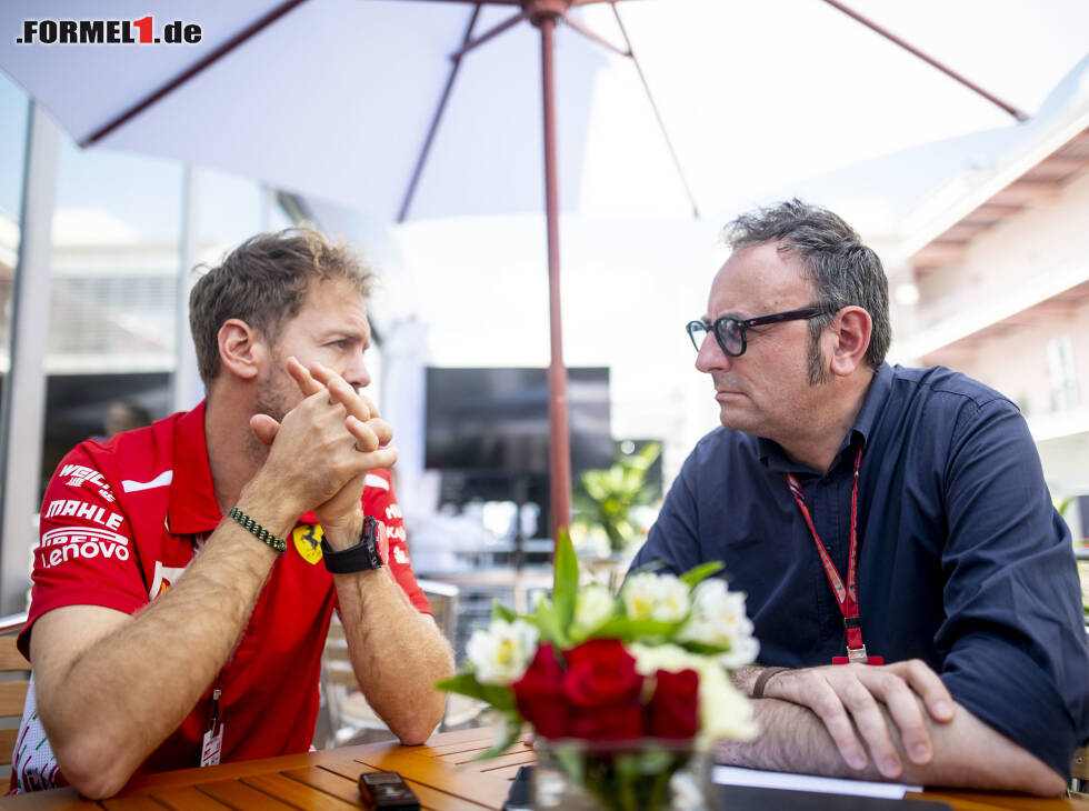 Foto zur News: Sebastian Vettel und Roberto Chinchero