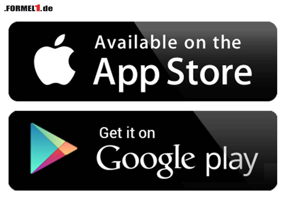 Foto zur News: Logos: App Store und Google Play