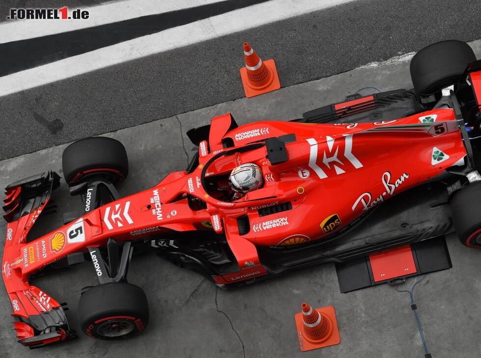 Foto zur News: Sebastian Vettel, Waage