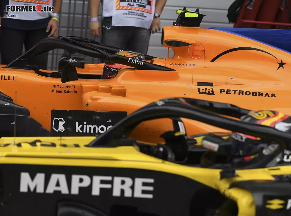 Foto zur News: Stoffel Vandoorne, Carlos Sainz