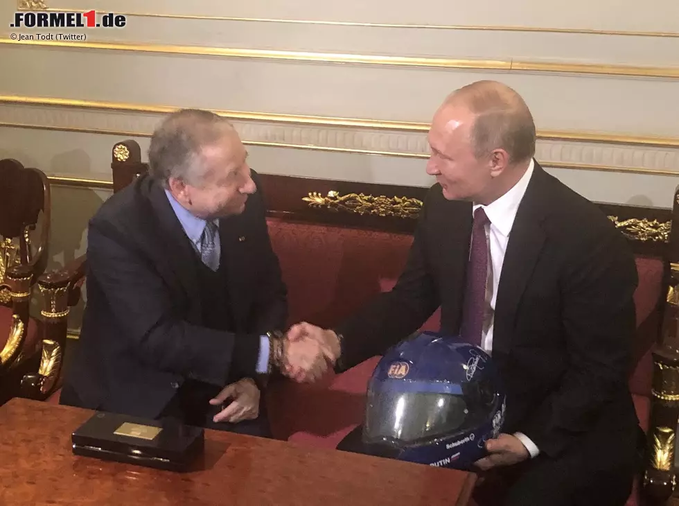 Jean Todt und Wladimir Putin Foto zur News: Jean Todt und Wladimir Putin