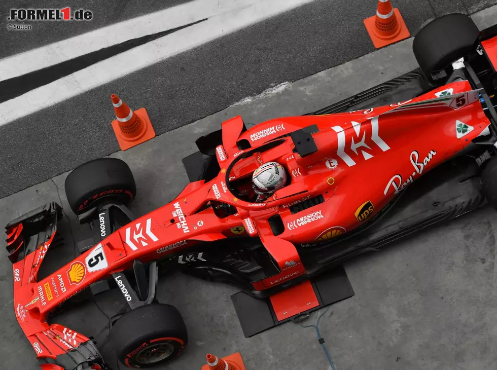 Foto zur News: Sebastian Vettel, Waage