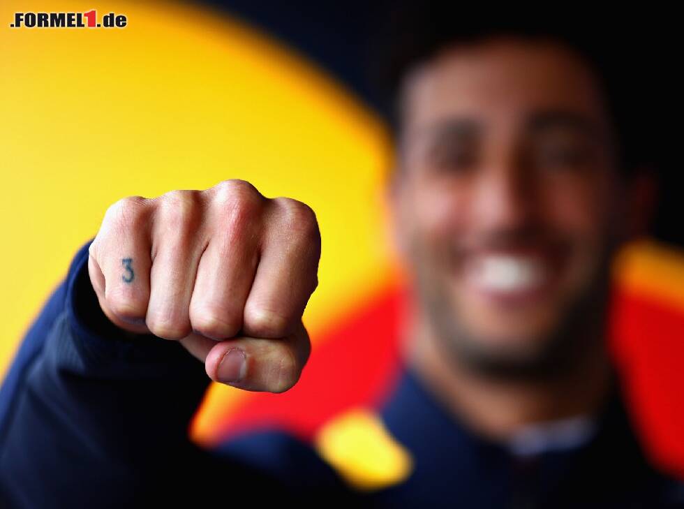 Foto zur News: Daniel Ricciardo, Tattoo