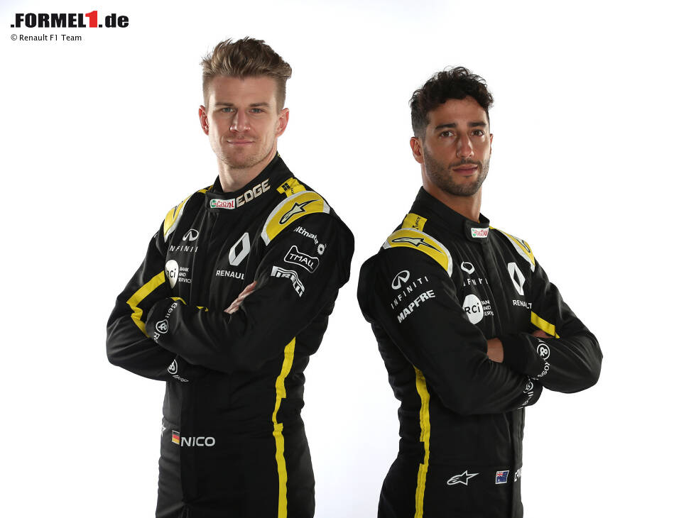Foto zur News: Nico Hülkenberg, Daniel Ricciardo