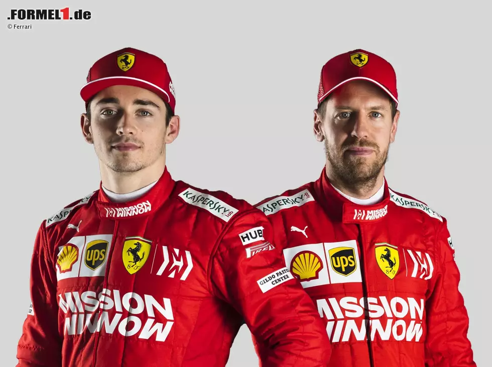 Foto zur News: Sebastian Vettel, Charles Leclerc