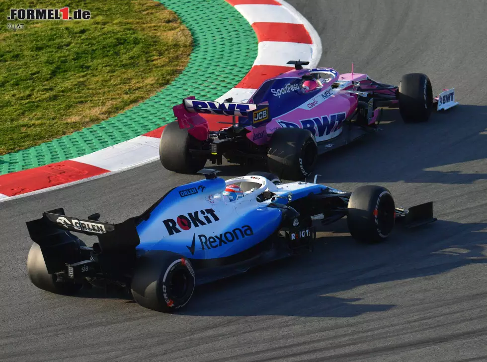 Foto zur News: George Russell, Lance Stroll