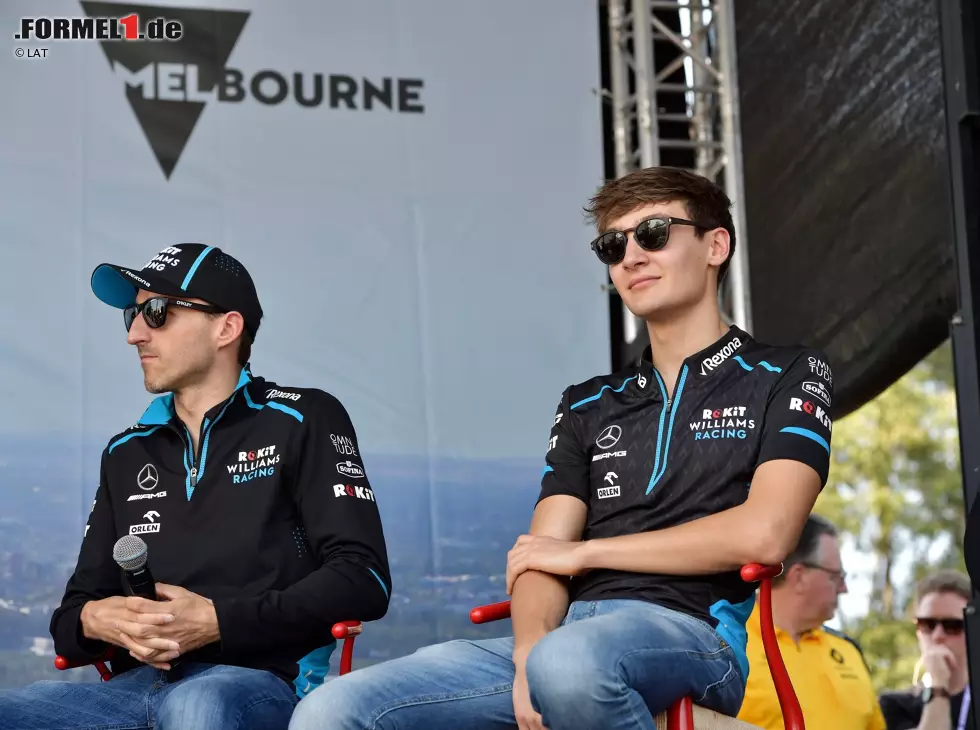 Foto zur News: Robert Kubica, George Russell