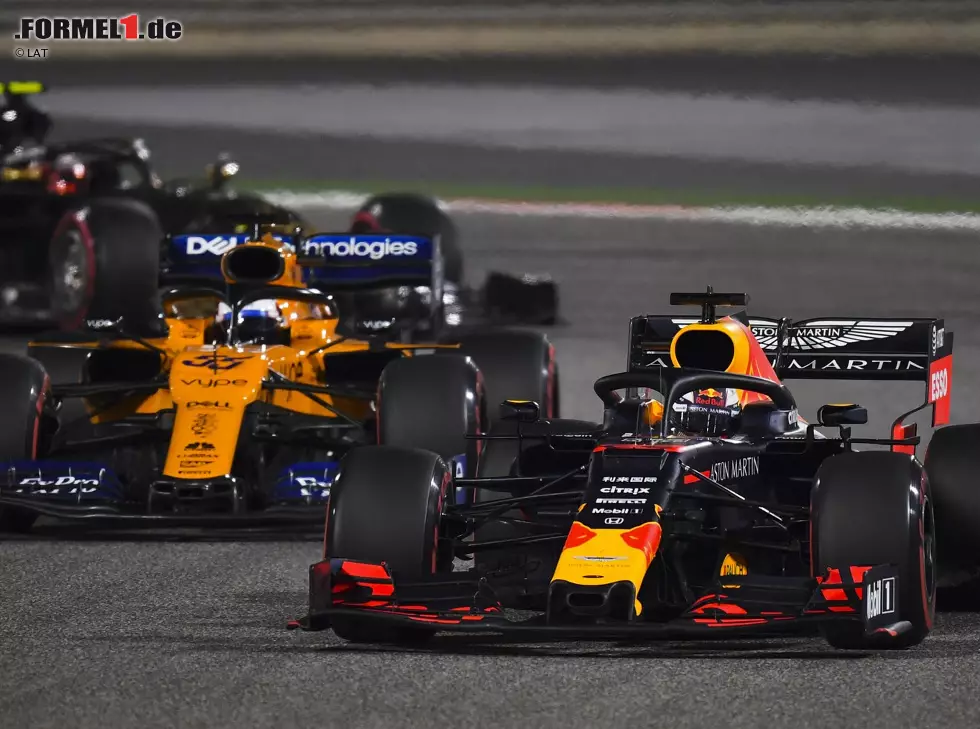Max Verstappen, Carlos Sainz, Kevin Magnussen Foto zur News: Max Verstappen, Carlos Sainz, Kevin Magnussen