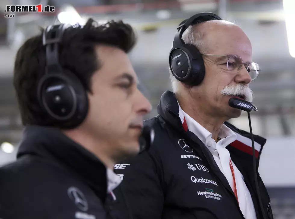Foto zur News: Toto Wolff und Dieter Zetsche