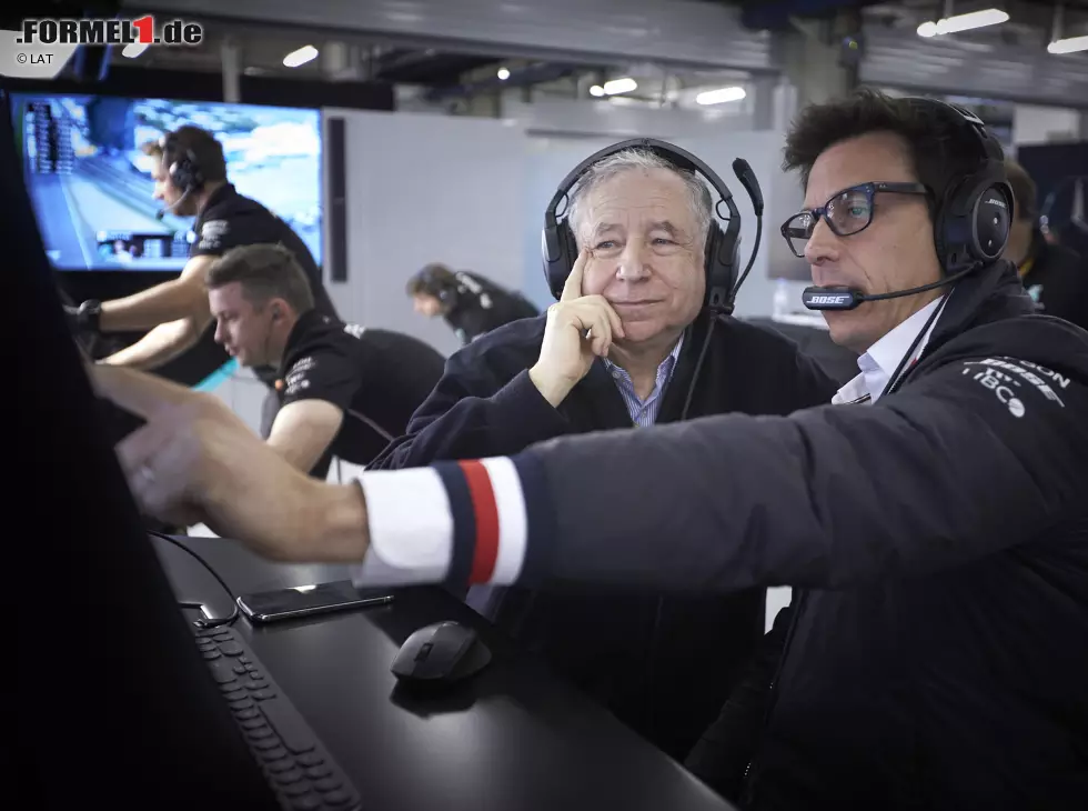 Foto zur News: Jean Todt, Toto Wolff