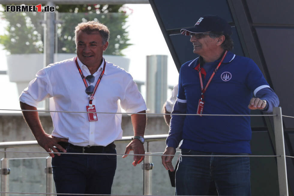 Foto zur News: Jean Alesi, Pedro Piquet