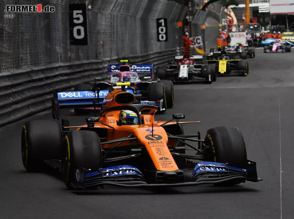 Foto zur News: Lando Norris, Lance Stroll
