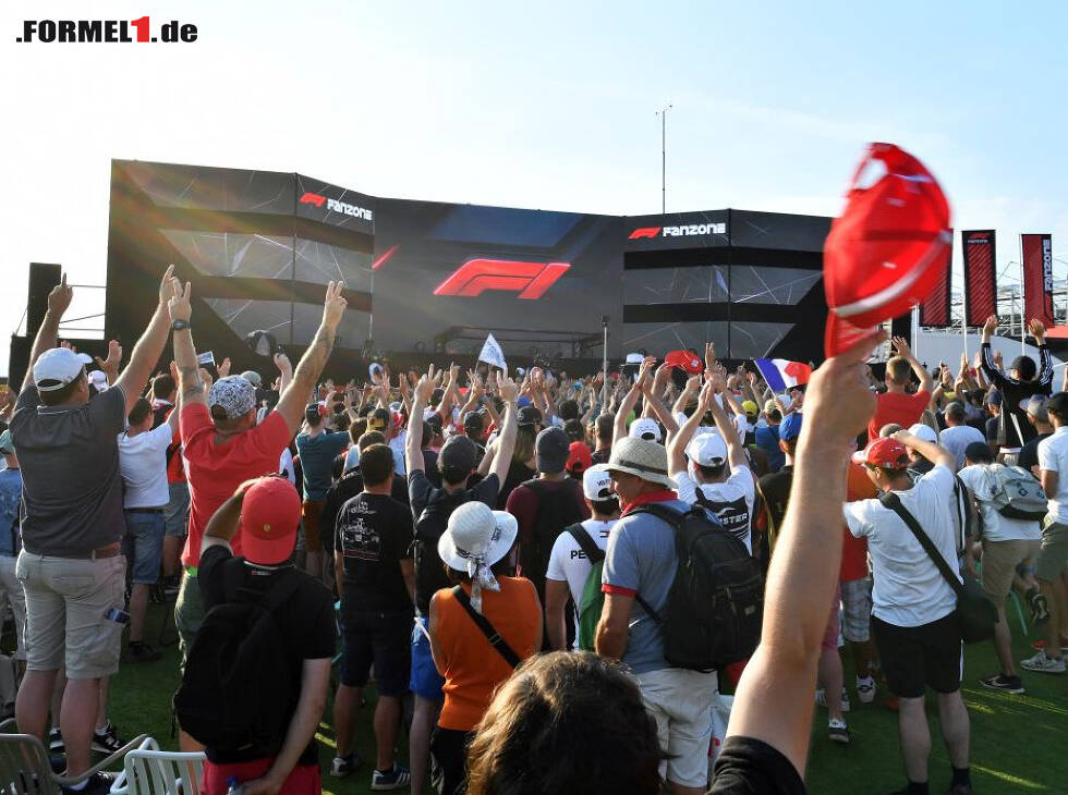 Foto zur News: Formel-1-Fanzone