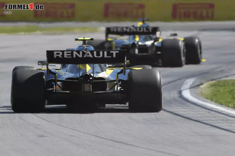 Foto zur News: Daniel Ricciardo, Nico Hülkenberg