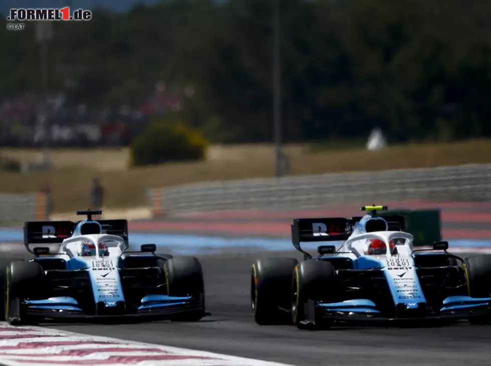 Foto zur News: Robert Kubica, George Russell