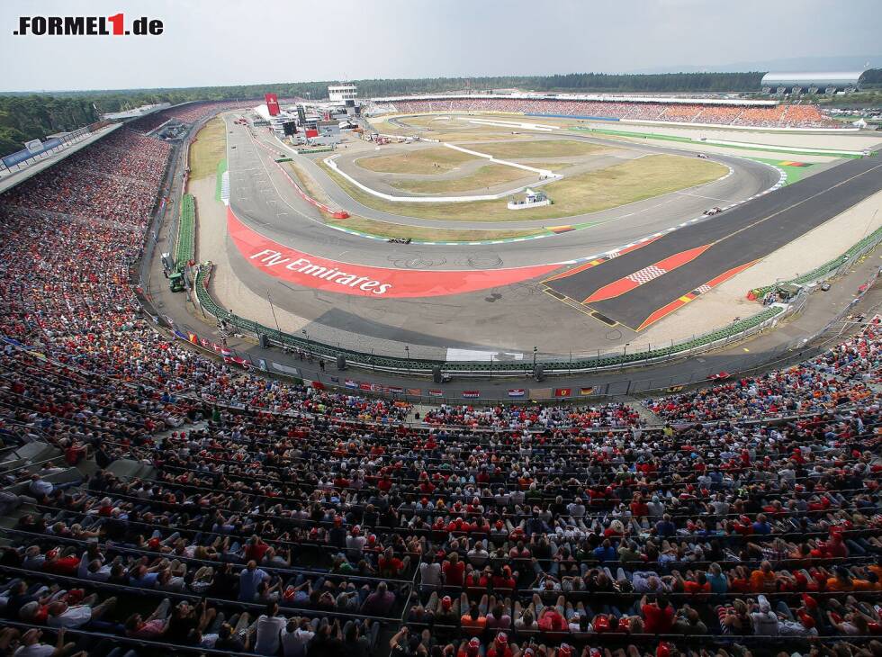 Foto zur News: Südkurve des Hockenheimrings