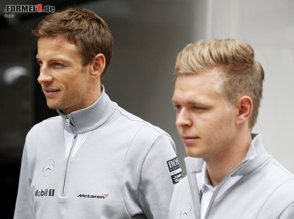 Foto zur News: Jenson Button, Kevin Magnussen