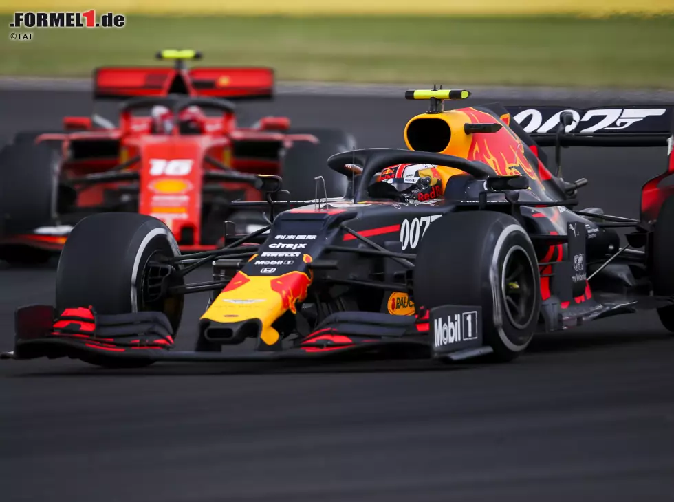 Foto zur News: Pierre Gasly, Charles Leclerc