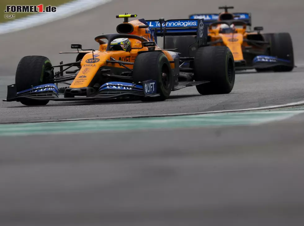Foto zur News: Lando Norris, Carlos Sainz