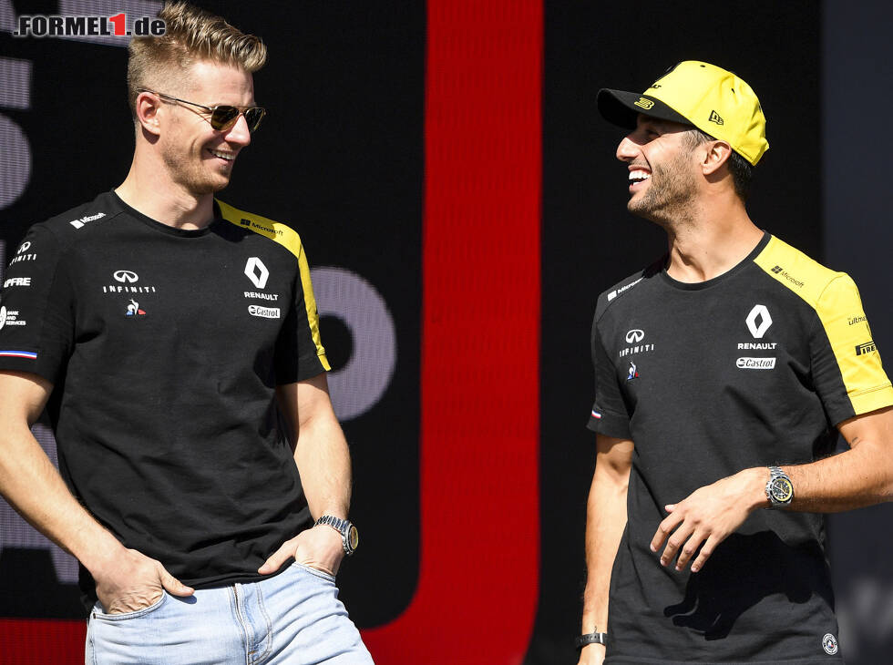 Foto zur News: Nico Hülkenberg, Daniel Ricciardo