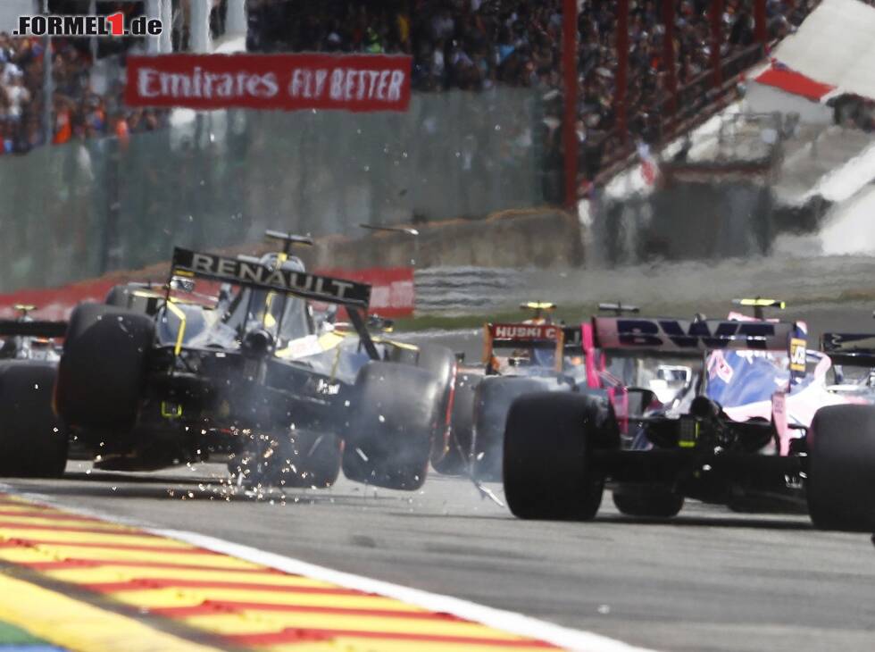 Foto zur News: Daniel Ricciardo, Lance Stroll