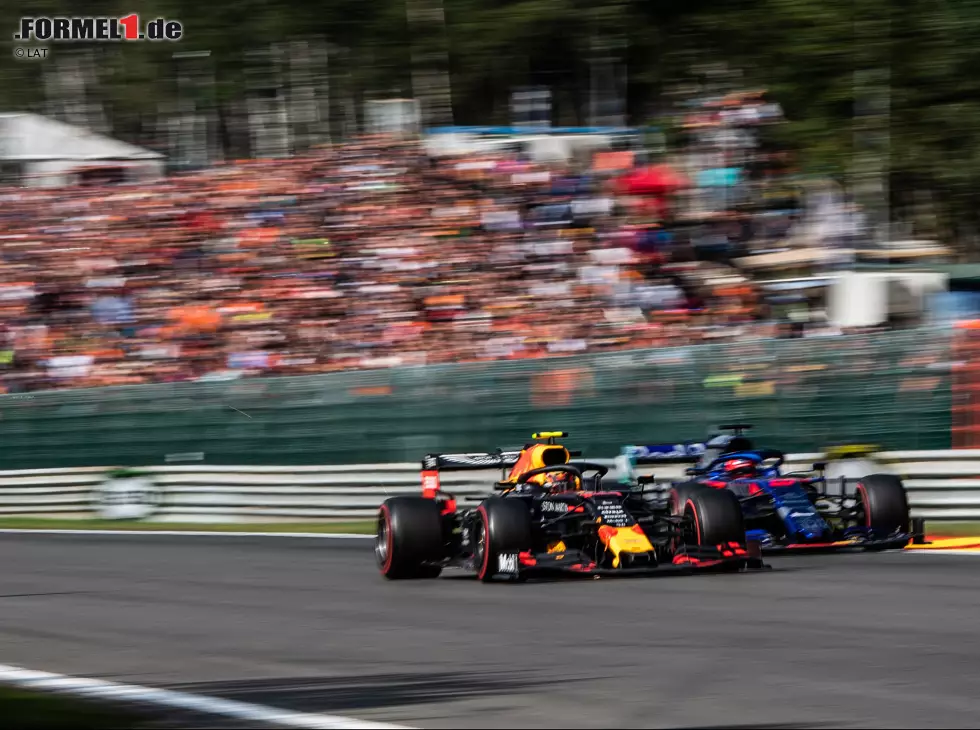 Foto zur News: Alexander Albon, Daniil Kwjat