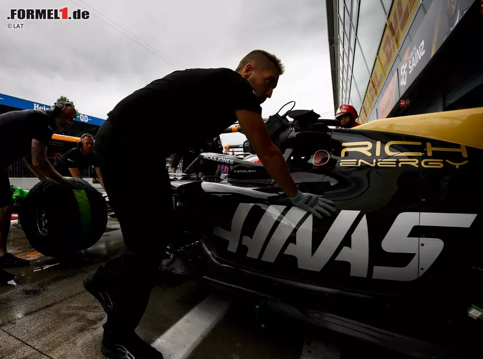 Foto zur News: Romain Grosjean