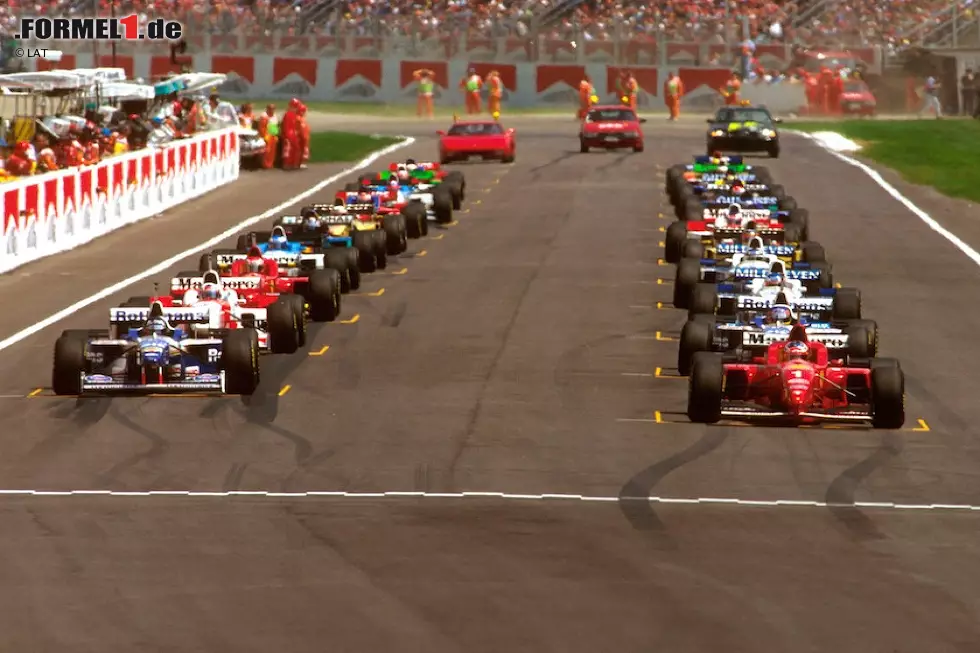 Foto zur News: Michael Schumacher, Damon Hill Damon Hill