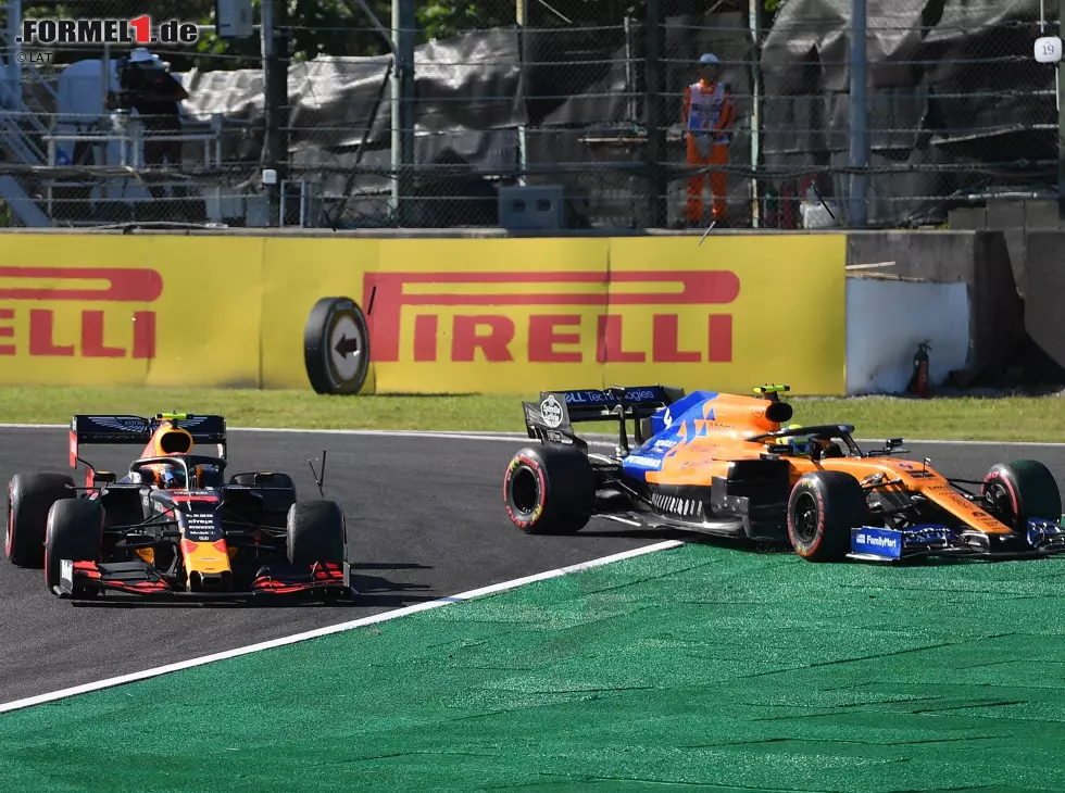 Foto zur News: Alexander Albon, Lando Norris