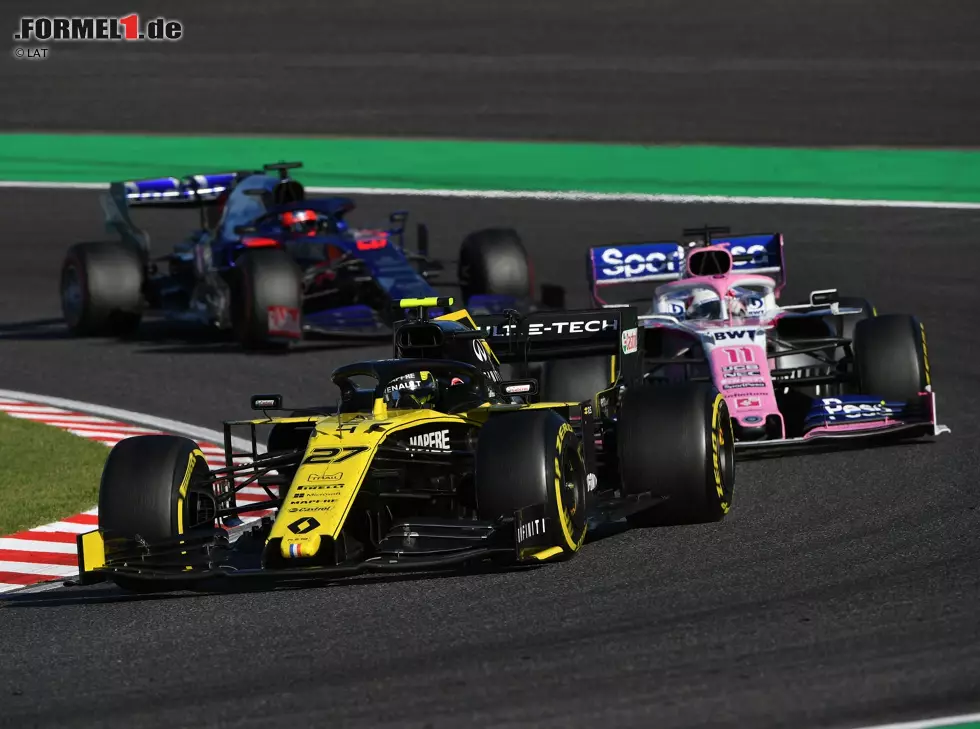 Nico Hülkenberg, Sergio Perez, Daniil Kwjat Foto zur News: Nico Hülkenberg, Sergio Perez, Daniil Kwjat