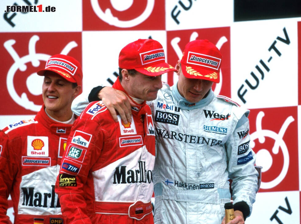 Foto zur News: Mika Häkkinen und Eddie Irvine