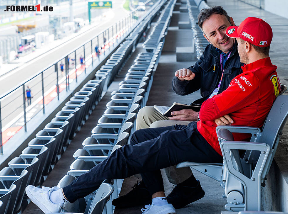 Foto zur News: Sebastian Vettel, Roberto Chinchero