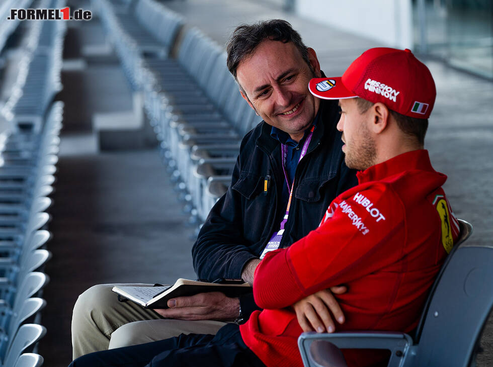 Foto zur News: Sebastian Vettel, Roberto Chinchero