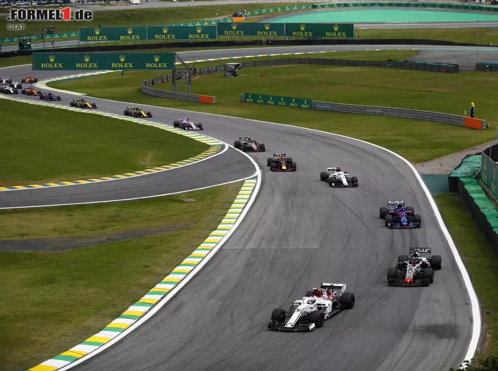 Foto zur News: Charles Leclerc, Romain Grosjean, Pierre Gasly, Marcus Ericsson, Daniel Ricciardo, Kevin Magnussen, Sergio Perez