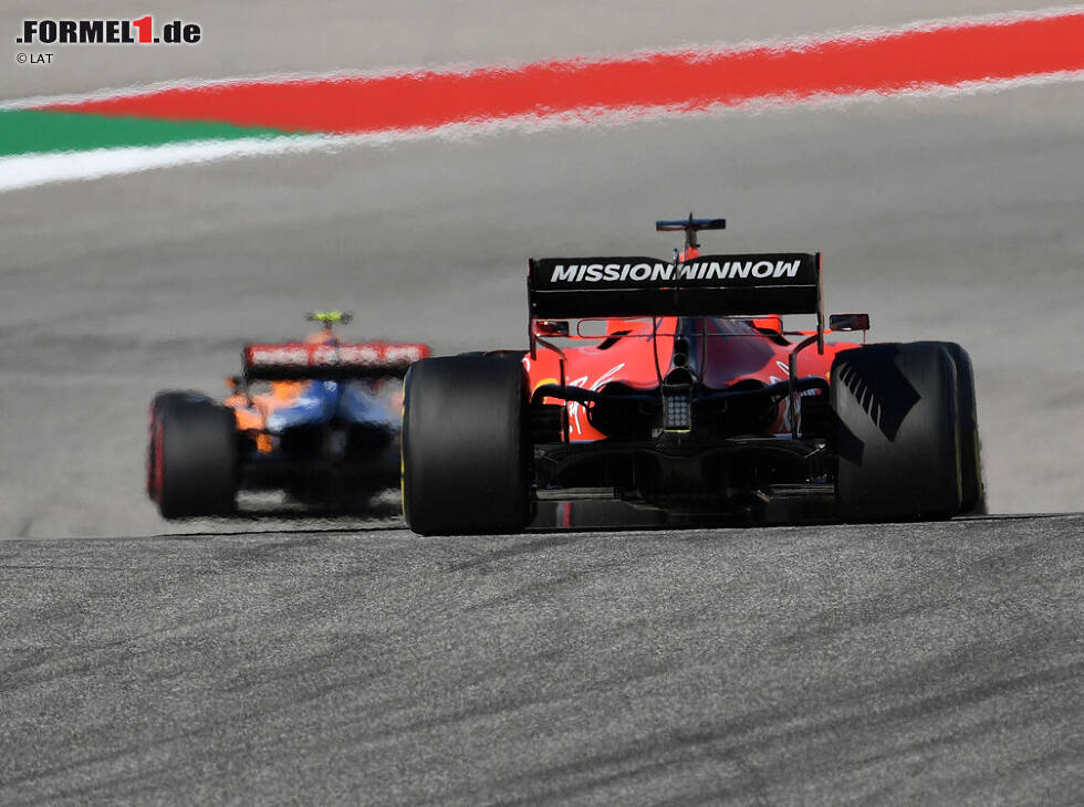 Sebastian Vettel, Lando Norris Foto zur News: Sebastian Vettel, Lando Norris