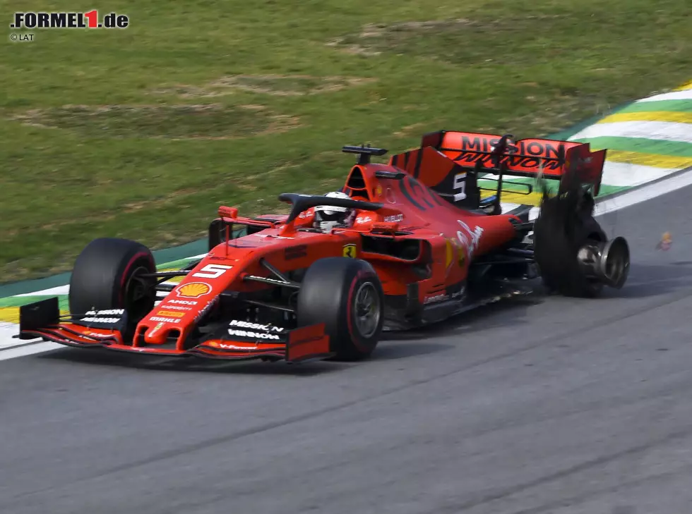 Foto zur News: Sebastian Vettel, Charles Leclerc