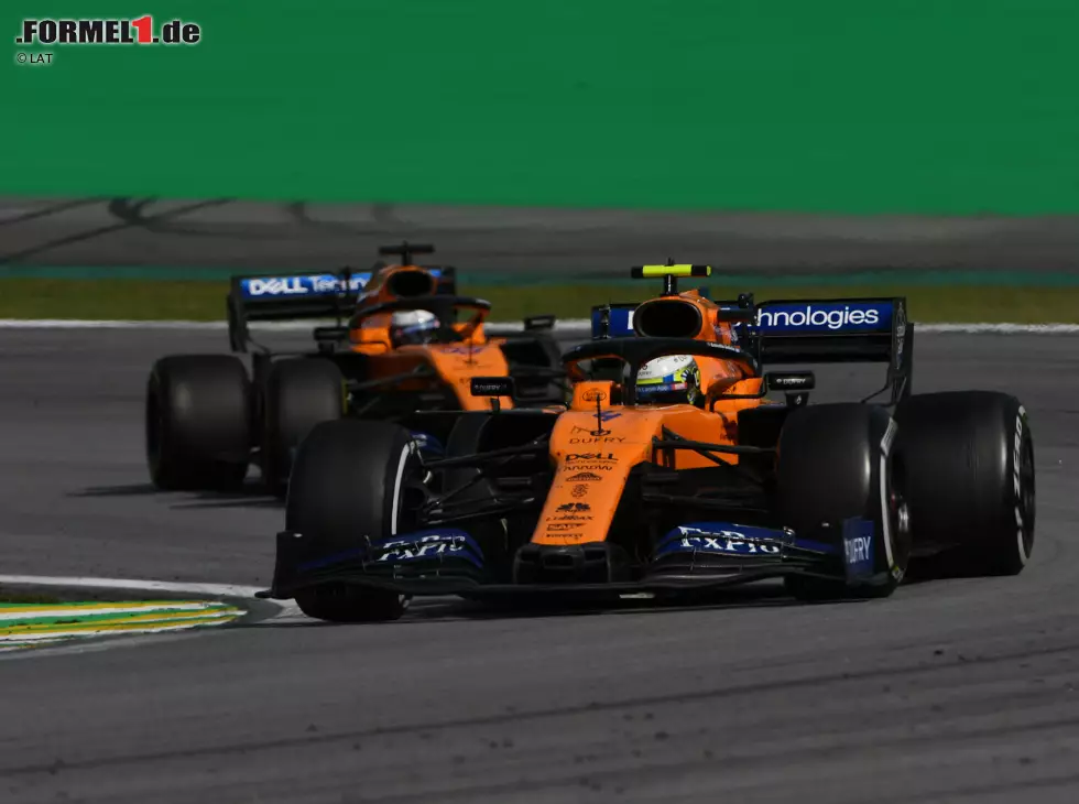 Foto zur News: Lando Norris, Carlos Sainz