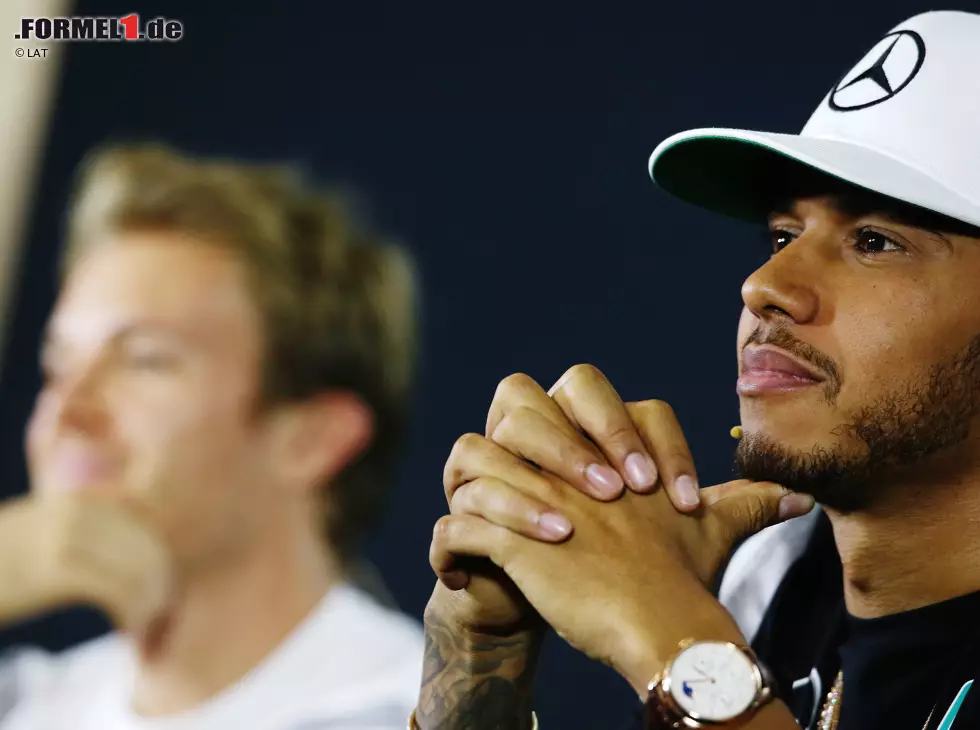 Foto zur News: Lewis Hamilton, Nico Rosberg