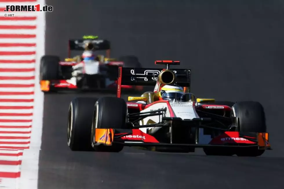 Foto zur News: Pedro de la Rosa, Narain Karthikeyan