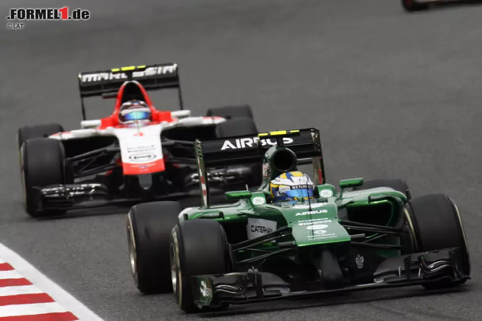 Foto zur News: Marcus Ericsson, Max Chilton
