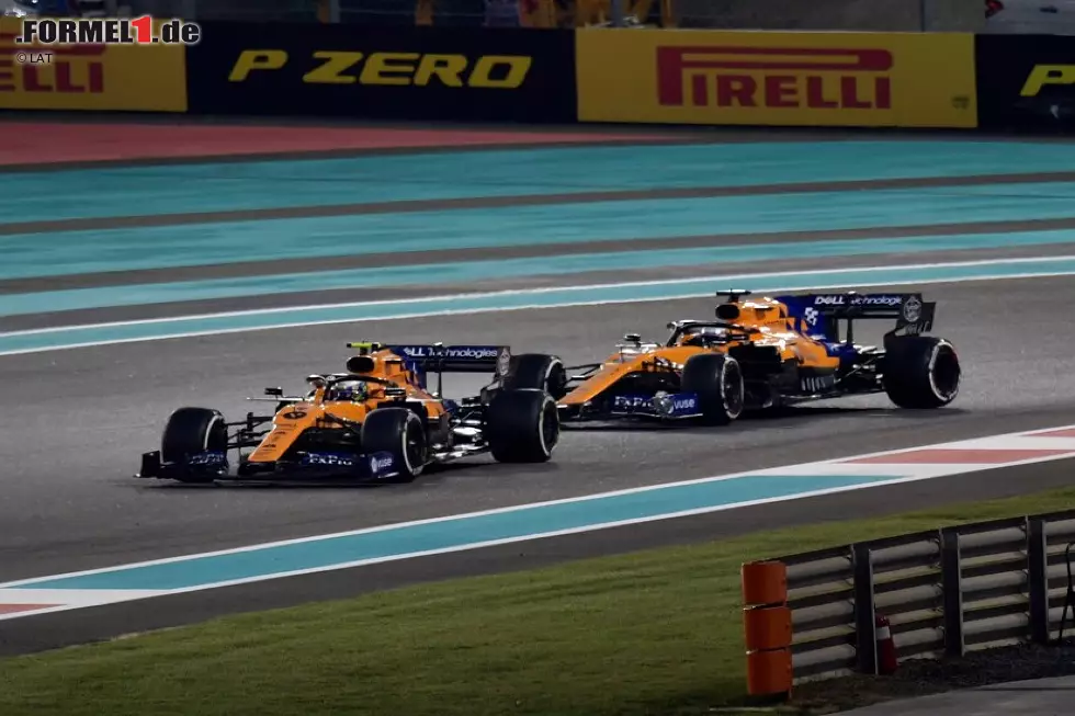 Foto zur News: Lando Norris, Carlos Sainz